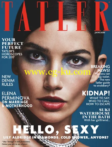 Tatler UK – January 2017-P2P的图片1