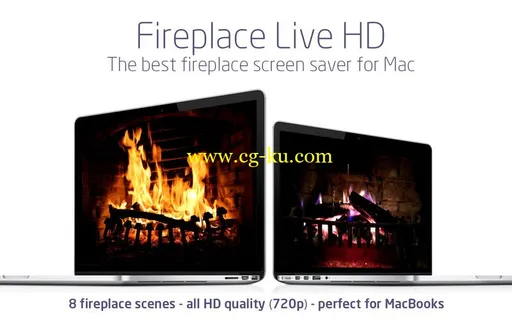 Fireplace Live HD v2.5 MacOSX的图片1