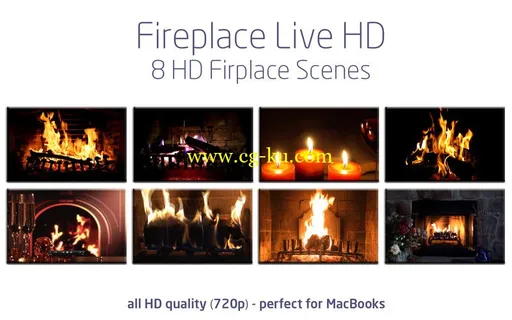 Fireplace Live HD v2.5 MacOSX的图片2