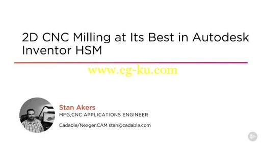 2D CNC Milling at Its Best in Autodesk Inventor HSM (2016)的图片1