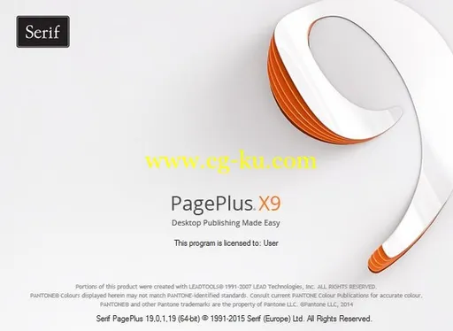 Serif PagePlus X9 19.0.1.19的图片1