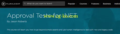 Approval Tests for .NET By Jason Roberts的图片1
