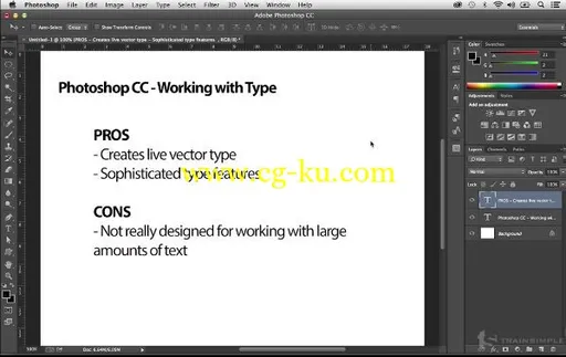 Photoshop CC Working with Type的图片1