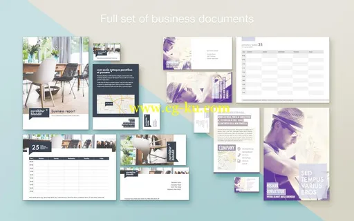 Corporate Templates – Business Stationery By Jumsoft 3.1 MacOSX的图片1