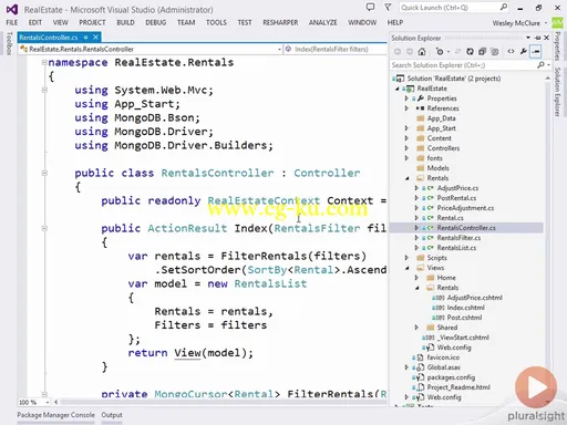 Using MongoDB with ASP.NET MVC By Wes Higbee的图片2