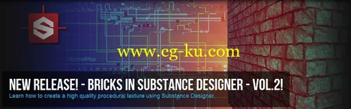 3DMotive – Bricks in Substance Designer Volume 1 and 2的图片1