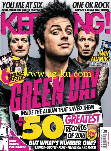 Kerrang! – 10 December 2016-P2P的图片1