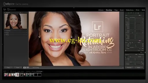 KelbyOne – Portrait Retouching in Adobe Lightroom CC (2016)的图片1