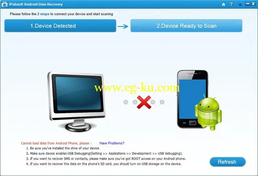 iPubsoft Android Data Recovery 2.1.8 Multilingual的图片1