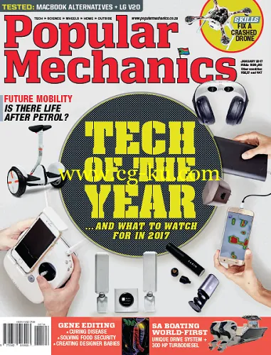 Popular Mechanics South Africa – January 2017-P2P的图片1