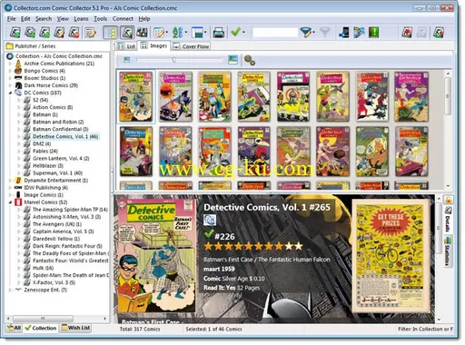 Collectorz.com Comic Collector Pro 5.5.2 漫画收藏管理工具的图片2