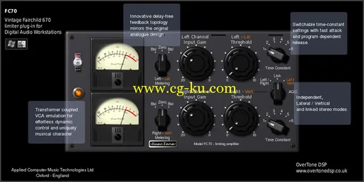 OverTone DSP FC70 v2.0.0 Win/MacOSX的图片1