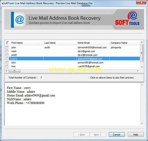 eSoftTools NSF to MSG Converter 1.0的图片1