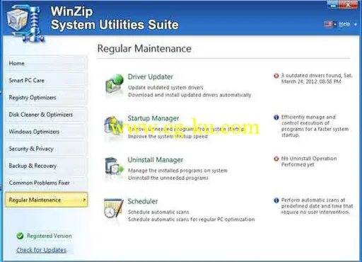 WinZip System Utilities Suite 2.0.648.14990 系统实用工具的图片4