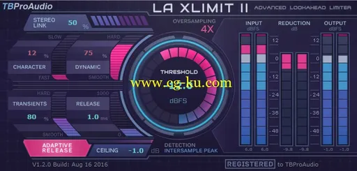 TBProAudio LA xLimit II v1.2.0. WiN / OSX的图片1