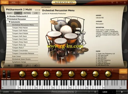 IK Multimedia Orchestral Percussion v1.0 HYBRID的图片1