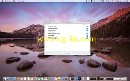 Document Builder 1.2 MacOSX的图片1