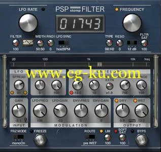 PSPaudioware PSP StompFilter 1.0.0的图片1