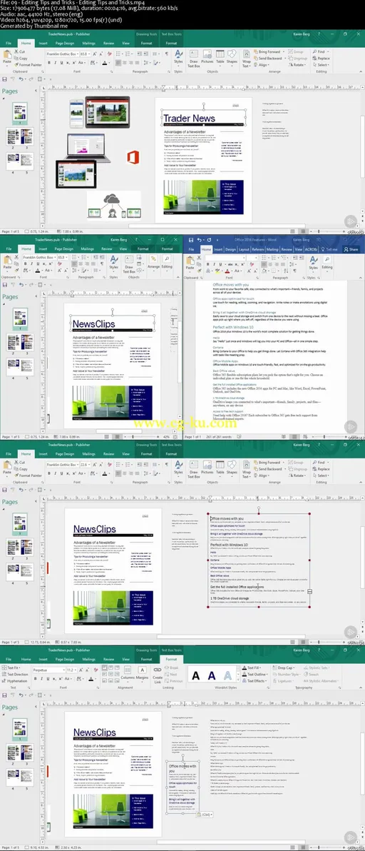 Using Publisher 2016的图片1