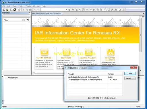 IAR Embedded Workbench for RX version 2.90.1的图片2