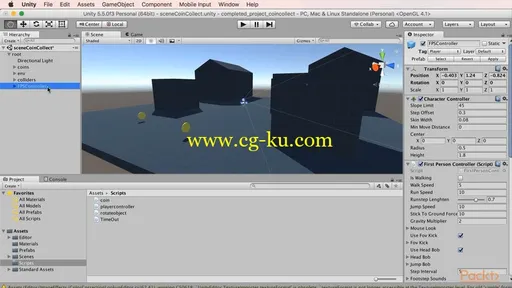 Unity 5 Scripting and Gameplay Mechanics的图片2