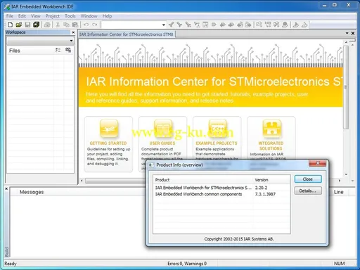 IAR Embedded Workbench for STM8 version 2.20.2的图片2