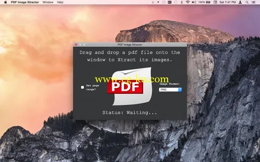 PDF Image Xtractor 1.3.2 MacOSX的图片1