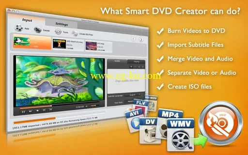 Smart DVD Creator v1.4.0 macOS的图片1