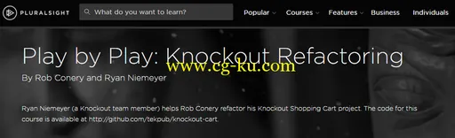 Play by Play: Knockout Refactoring的图片1