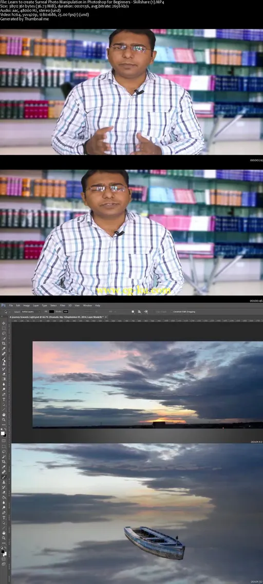 Learn to create Surreal Photo Manipulation in Photoshop for Beginners的图片2