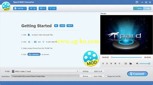 Tipard MOD Converter 7.2.6 Multilingual的图片1