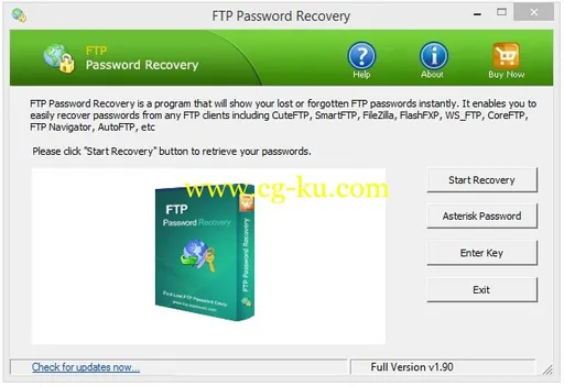 FTP Password Recovery 1.9的图片1