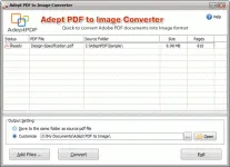 Adept PDF to Image Converter 4.00的图片1