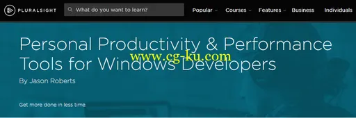 Personal Productivity & Performance Tools for Windows Developers的图片1