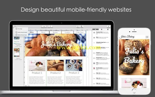 Wolf – Responsive Website Designer 1.33 MacOSX的图片1