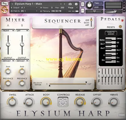 Soundiron Elysium Harp KONTAKT的图片1