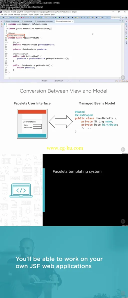 Java EE: Getting Started with JavaServer Faces的图片2