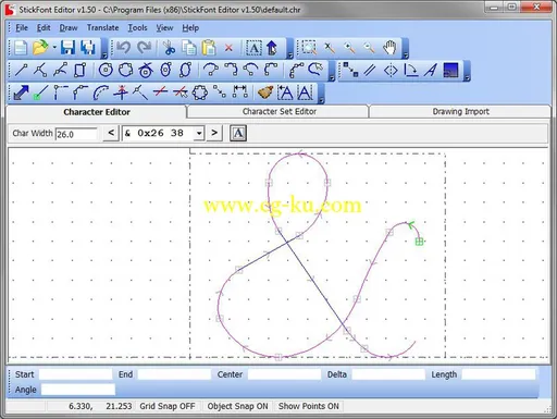 StickFont Editor 1.50的图片1