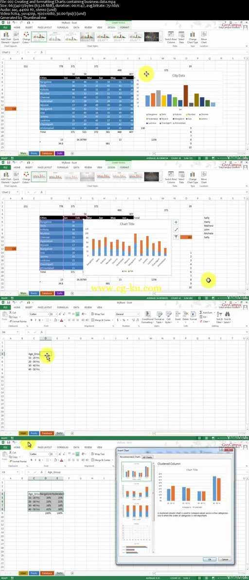 Interactive Conditional Formatting in MS Excel 2013的图片2