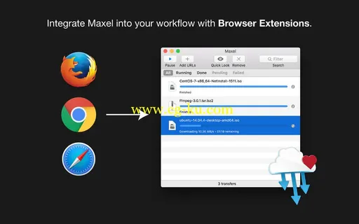 Maxel Downloader 2.3.1 MacOSX的图片1