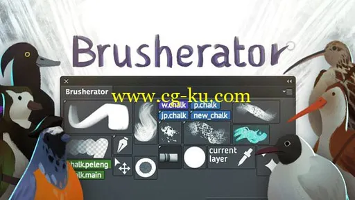 Brusherator 1.2 Plug-in for Adobe Photoshop CC Win/Mac的图片1