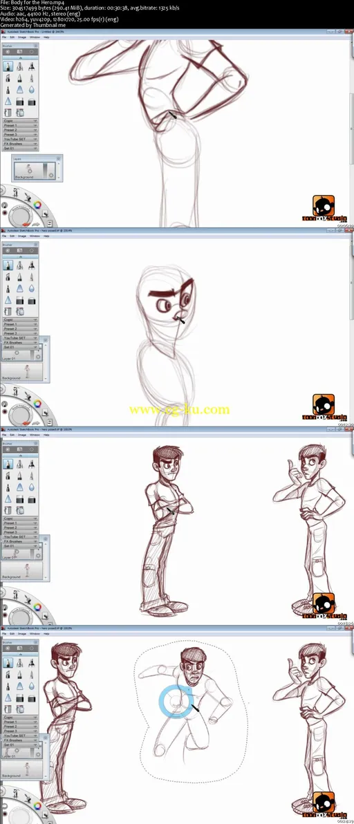 Toonbox Studio – Designing The Male Character: Slim Characters的图片2