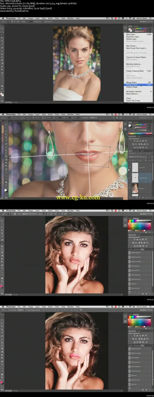 Photo Retouching with Photoshop – Mouths & Body的图片2