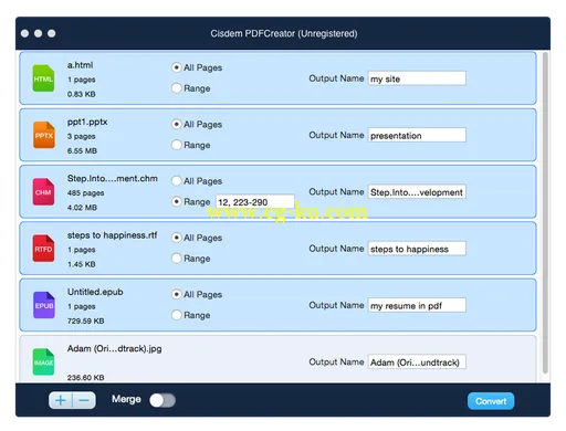 Cisdem PDFCreator v4.0.0 macOS的图片1