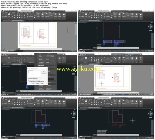 Lynda – AutoCAD: Annotation Scaling in Drawings的图片2