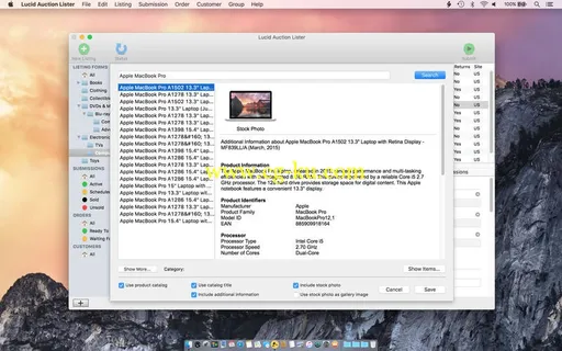 Lucid Auction Lister 1.1.0 MacOSX的图片1