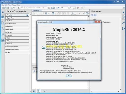 Maplesoft MapleSim 2016.2的图片2