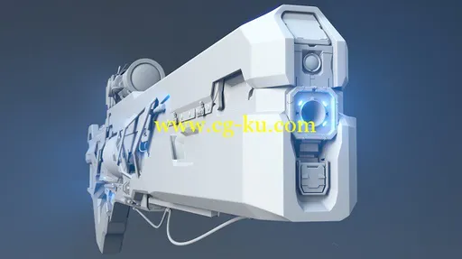 Fuze 02 – HardSurface Gun Modeling in Maya的图片1