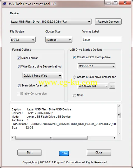 USB Flash Drive Format Tool 1.0.0.320的图片1