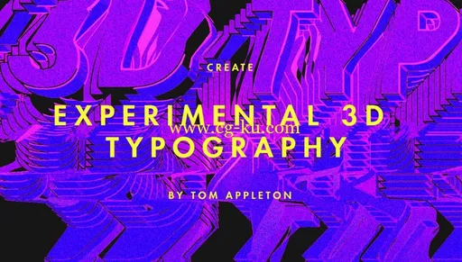 Create experimental 3D typography in Adobe Illustrator and Photoshop的图片1